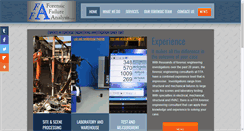 Desktop Screenshot of forensicfailureanalysis.com